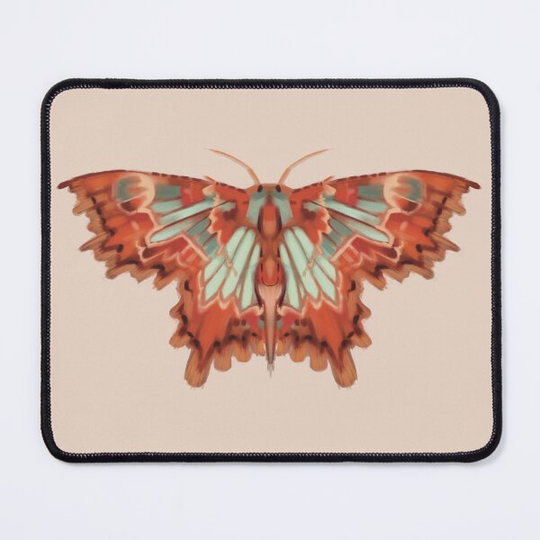 Item preview, Female Wattle Bizarre Looper Moth - Eucyclodes pieroides designed and sold by Coral the Artisan.