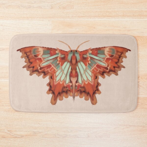 Item preview, Female Wattle Bizarre Looper Moth - Eucyclodes pieroides designed and sold by Coral the Artisan.