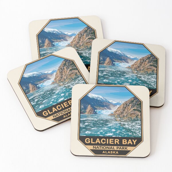 Item preview, Glacier Bay National Park Alaska Sticker designed and sold by Gideon Emmerich.