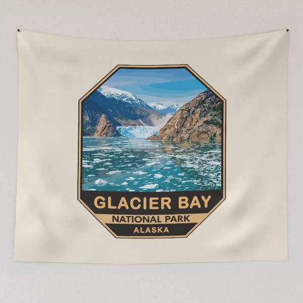 Item preview, Glacier Bay National Park Alaska Sticker designed and sold by Gideon Emmerich.