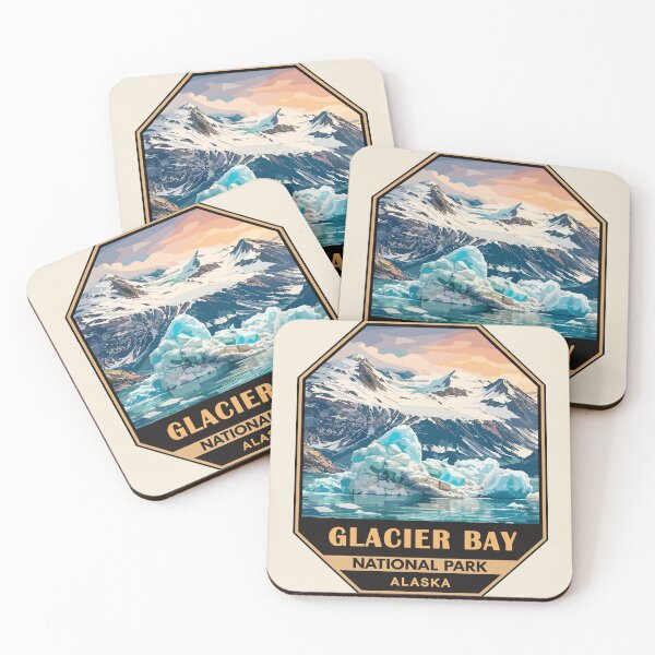 Item preview, Glacier Bay National Park Alaska Sticker designed and sold by Gideon Emmerich.