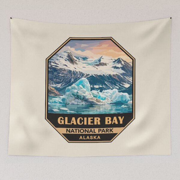 Item preview, Glacier Bay National Park Alaska Sticker designed and sold by Gideon Emmerich.