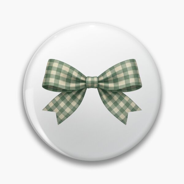 Item preview, Plaid Green Bow – Soft Cottagecore Coquette Aesthetic Ribbon Design designed and sold by Tamer ⭐⭐⭐⭐⭐.