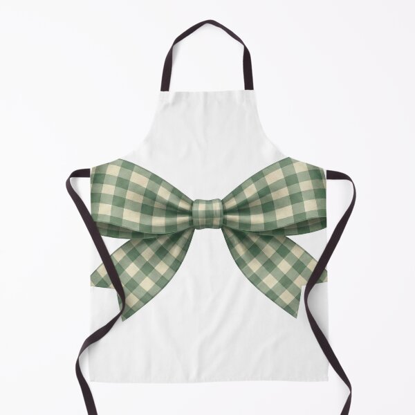 Item preview, Plaid Green Bow – Soft Cottagecore Coquette Aesthetic Ribbon Design designed and sold by Tamer ⭐⭐⭐⭐⭐.
