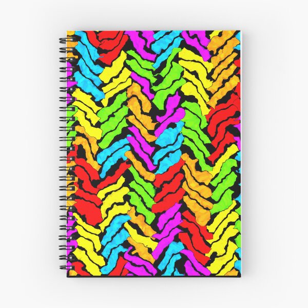 Item preview, Hand-carved herringbone, multicolor on black designed and sold by mntimg.