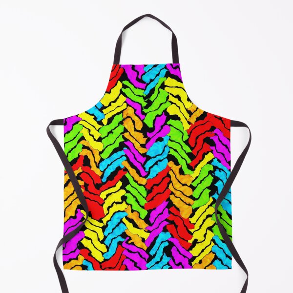 Item preview, Hand-carved herringbone, multicolor on black designed and sold by mntimg.