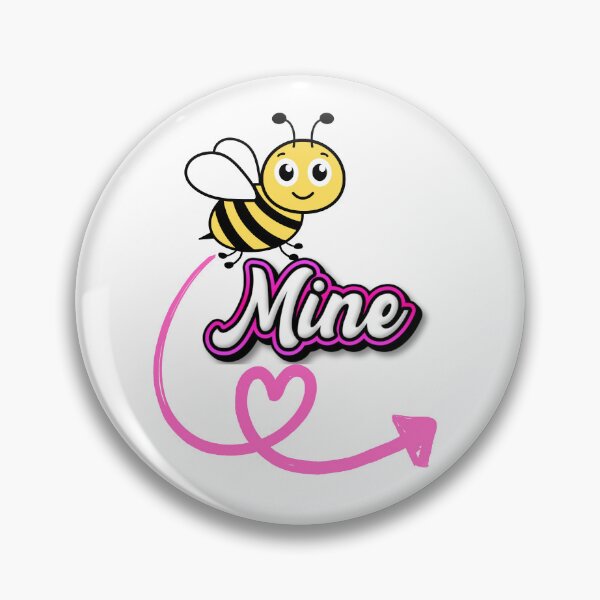 Item preview, Bee Mine - Valentines Day designed and sold by ParkandPress.