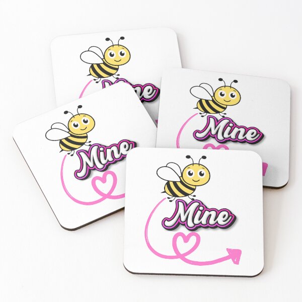 Item preview, Bee Mine - Valentines Day designed and sold by ParkandPress.