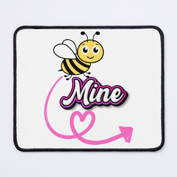 Item preview, Bee Mine - Valentines Day designed and sold by ParkandPress.