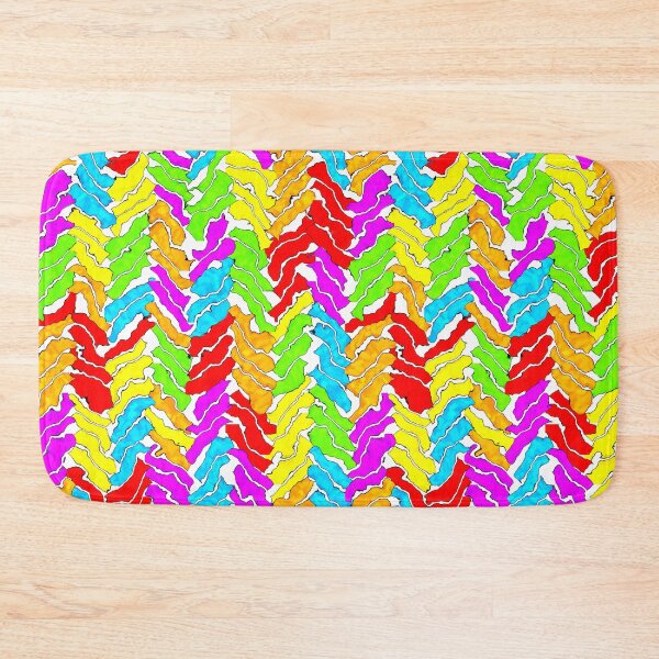 Item preview, Hand-carved herringbone, multicolor designed and sold by mntimg.