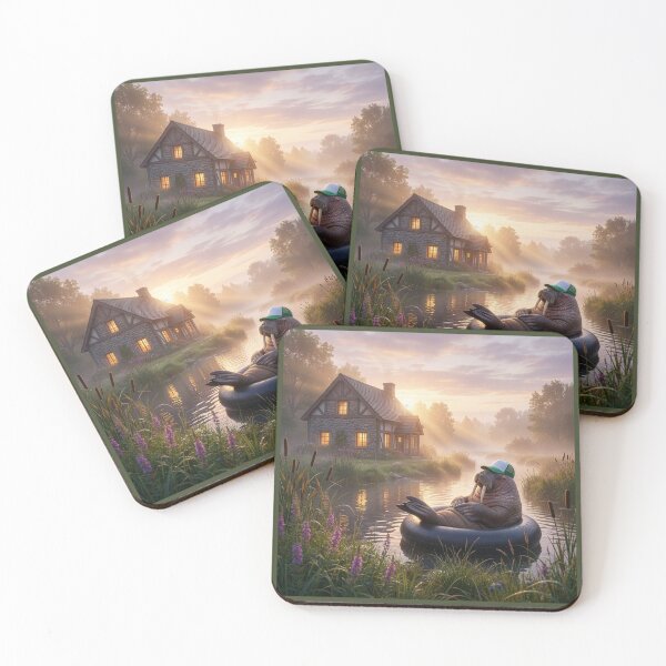 Item preview, Wally, the Walrus, Spotted in English Country Stream designed and sold by Tridentulus.