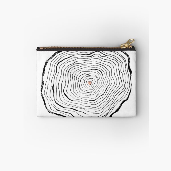 Item preview, Tree hugger anniversary gift | tree rings ink drawing designed and sold by petalecho.