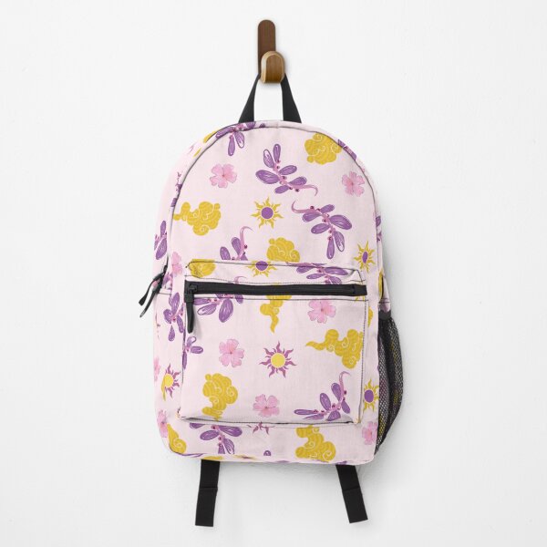 Item preview, Whimsical Fairytale Pastel Pattern with Flowers, Suns & Golden Swirls designed and sold by Nanobloom.