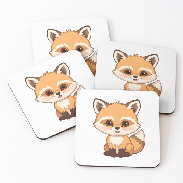 Item preview, Cute Chibi Fox Sticker designed and sold by Teewave-Ashish.