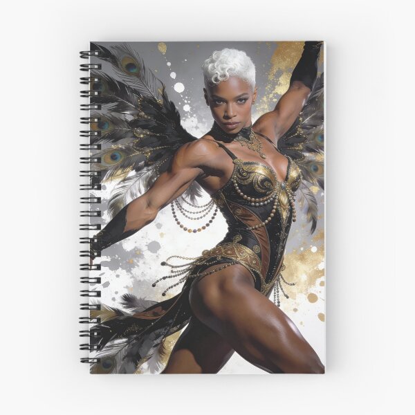 Item preview, Female burlesque performer designed and sold by Andy Gambino Art.