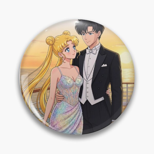 Item preview, Usagi and Mamoru on a Cruise designed and sold by Solace Sparkles.