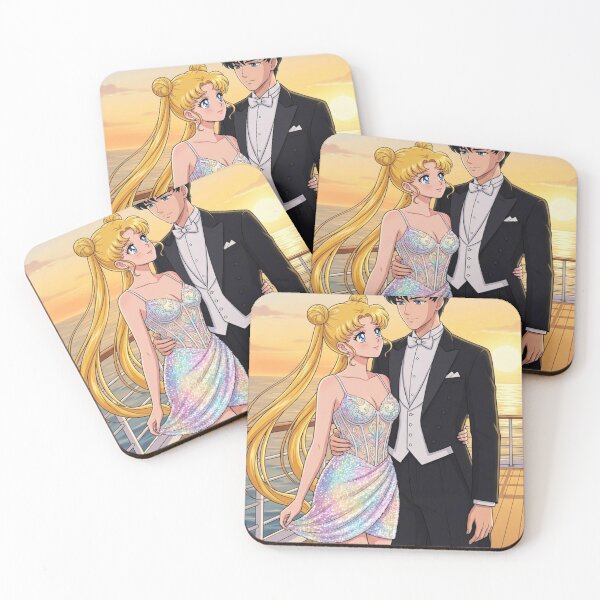Item preview, Usagi and Mamoru on a Cruise designed and sold by Solace Sparkles.