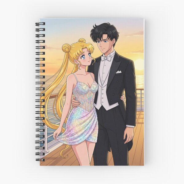 Item preview, Usagi and Mamoru on a Cruise designed and sold by Solace Sparkles.