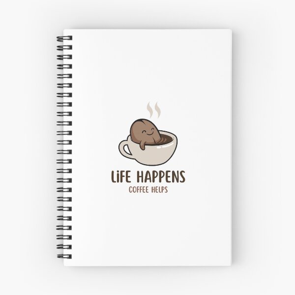 Artikelvorschau, Das Leben hält Überraschungen bereit. Kaffee hilft. Lustiges T-Shirt, Tasse & Kühlschrankmagnet mit Kaffee-Spruch | Humorvolles Geschenk für Koffein-Fans entworfen und verkauft von PagesAndPause.
