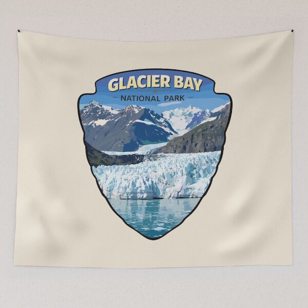 Item preview, Glacier Bay National Park Alaska Sticker designed and sold by Gideon Emmerich.