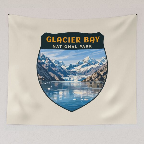 Item preview, Glacier Bay National Park Alaska Sticker designed and sold by Gideon Emmerich.