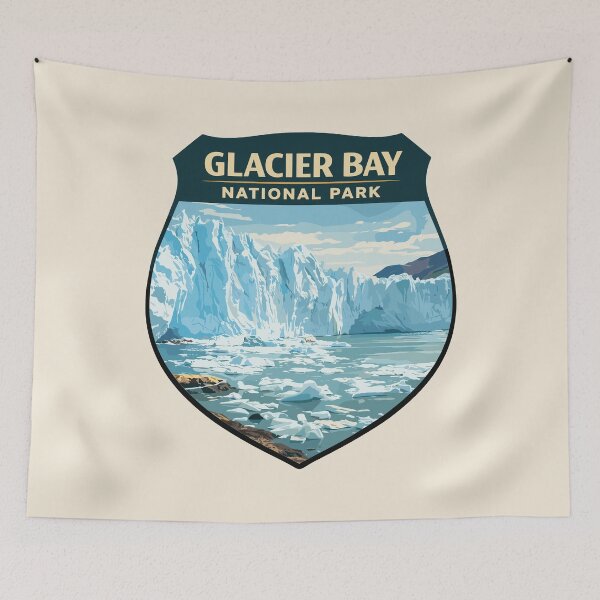 Item preview, Glacier Bay National Park Alaska Sticker designed and sold by Gideon Emmerich.