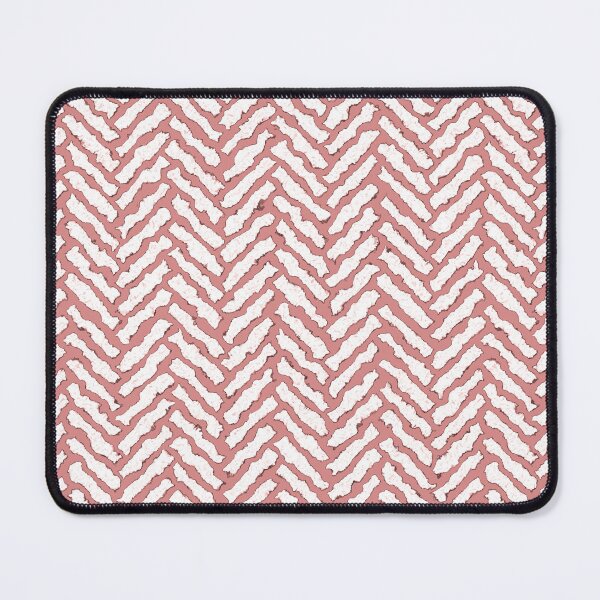 Item preview, Hand-carved herringbone, pink designed and sold by mntimg.