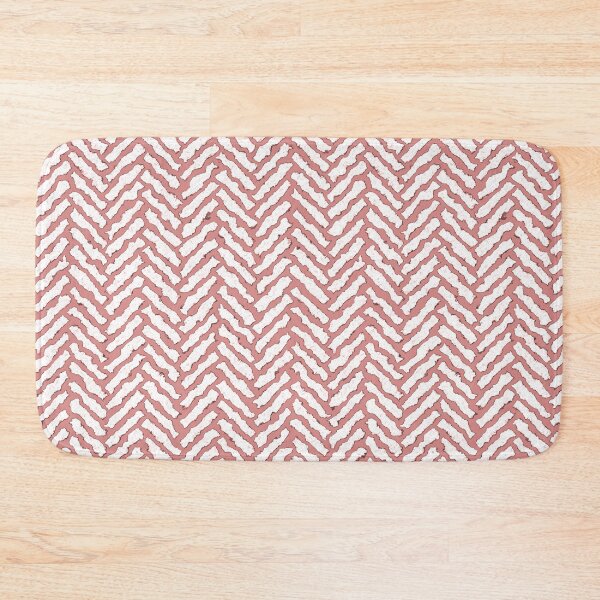 Item preview, Hand-carved herringbone, pink designed and sold by mntimg.