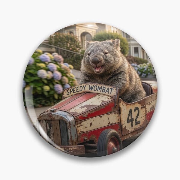 Item preview, Wombat Soap Box Racer designed and sold by Tridentulus.