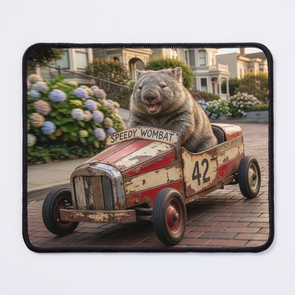 Item preview, Wombat Soap Box Racer designed and sold by Tridentulus.