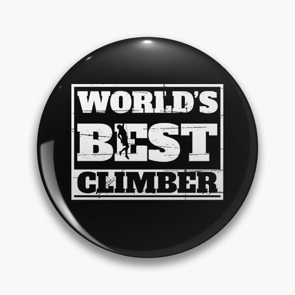 Item preview, World's Best Climber Rock Climbing Graphic designed and sold by GetGoodFit.