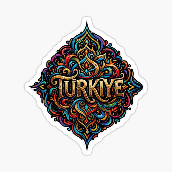 Turkiye Design Sticker