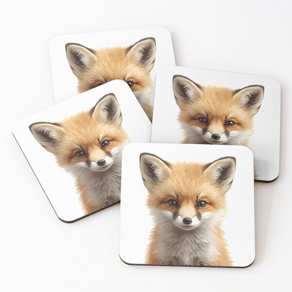 Item preview, Adorable Forest Fox Sticker designed and sold by Teewave-Ashish.