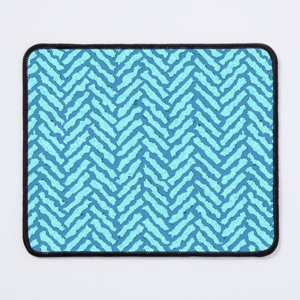 Item preview, Hand-carved herringbone, blue designed and sold by mntimg.