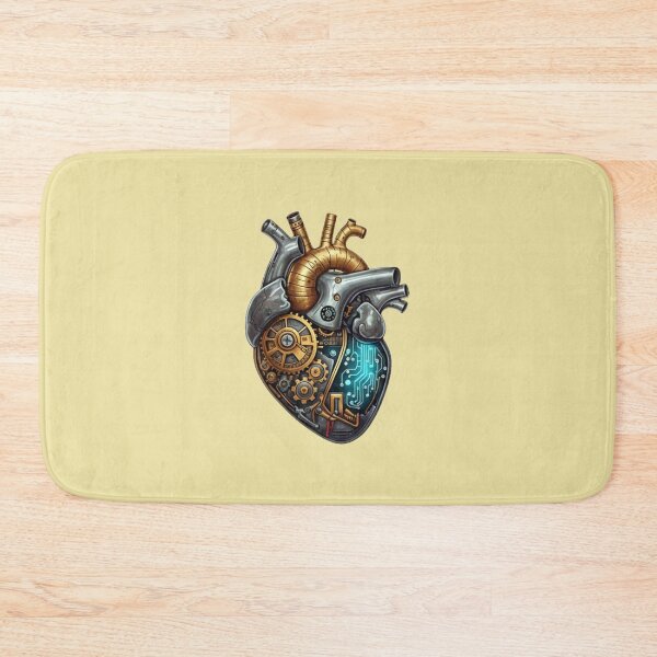 Item preview, Cybernetic Steampunk Heart - Futuristic Anatomy Art designed and sold by Mr-wow.