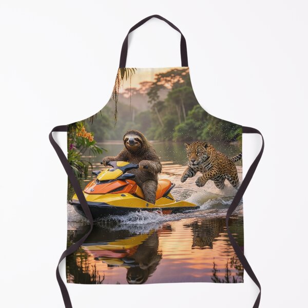 Item preview, Sloth Gives Leopard the Slip designed and sold by Tridentulus.