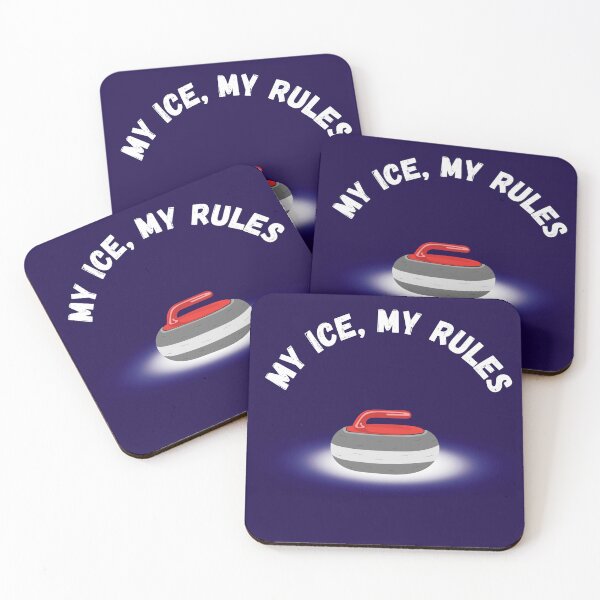 Item preview, Curling Sport My Ice, My Rules Gifts for Curling team and Fans  designed and sold by MalwasBasket.