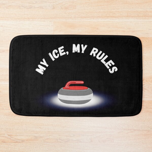 Item preview, Curling Sport My Ice, My Rules Gifts for Curling team and Fans  designed and sold by MalwasBasket.