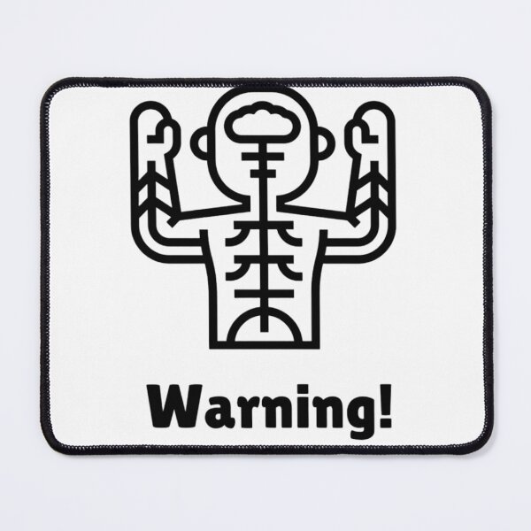 Item preview, Warning: He has no brain! designed and sold by Epistolar.