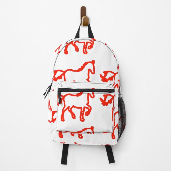 Item preview, Red Horse Outline Zodiac designed and sold by Theo86.