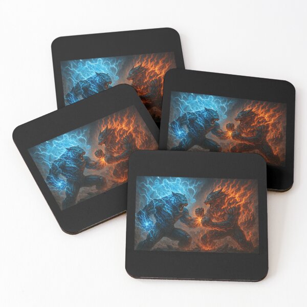 Item preview, Clash of beasts designed and sold by fantasyai3.