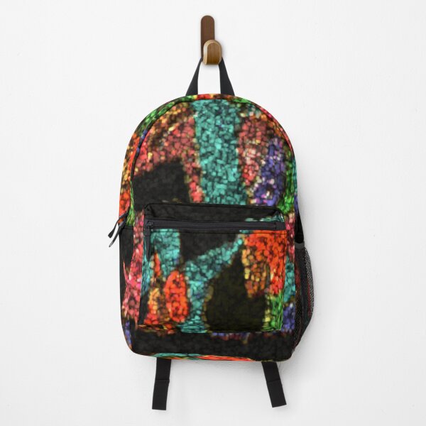 Item preview, geometric jazz dark stonewall colorful geometric abstract design designed and sold by SmashingDeals.