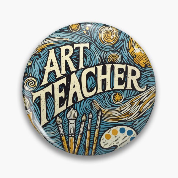 Item preview,  Starry night art teacher gift designed and sold by petalecho.