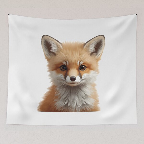 Item preview, Cute Fox Lover Gift Sticker designed and sold by Teewave-Ashish.