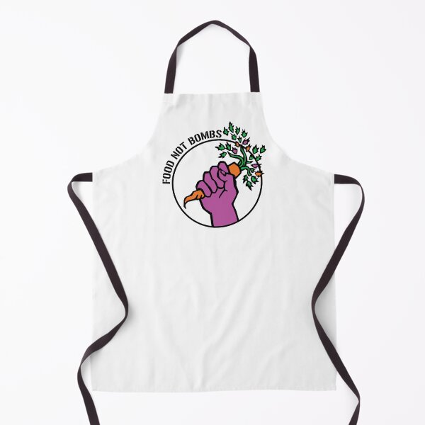 Item preview, Food Not Bombs logo (transparent with text) designed and sold by Ungovernable Designs.