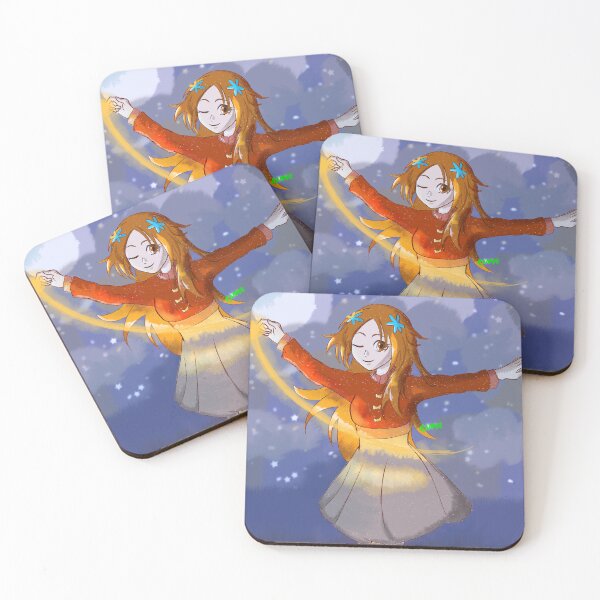 Item preview, Orihime Inoue under starry sky (Bleach) designed and sold by Tiny-Sugar-Dove.