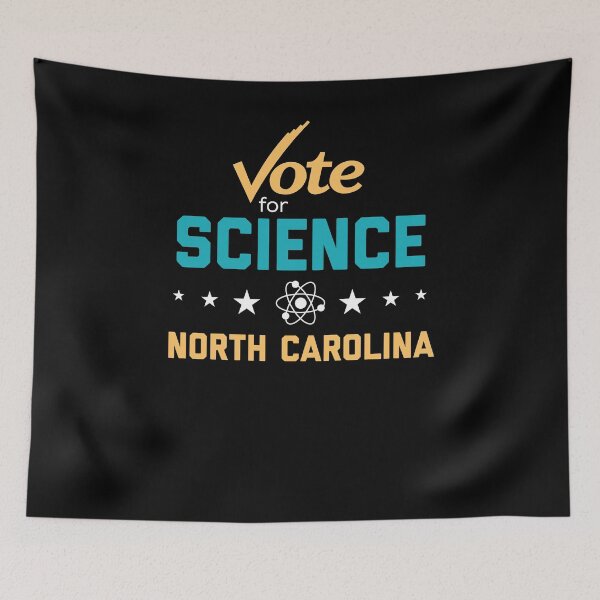 Item preview, Vote for Science Tshirt for 2018 NORTH CAROLINA designed and sold by brizodesign.
