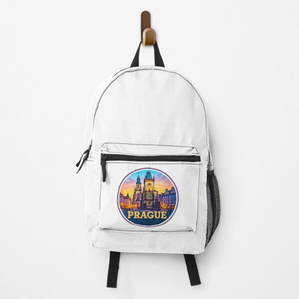 Item preview, Prague Czech Republic Retro Travel Emblem designed and sold by Timegraf.