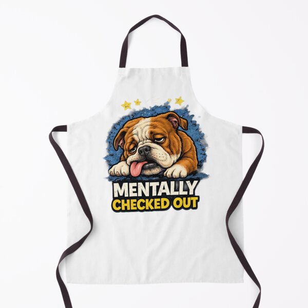 Item preview, Funny Dog Shirt - Mentally Checked Out- Relatable Animal Meme  designed and sold by Funny Pet Vibes.