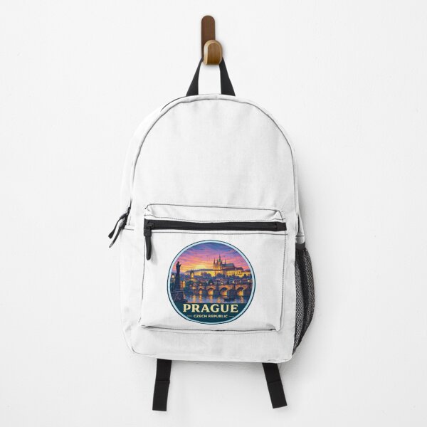 Item preview, Prague Czech Republic Retro Travel Emblem designed and sold by Timegraf.